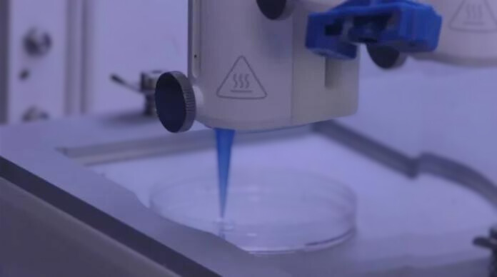 3D bioprinting to make structures that look like hair follicles